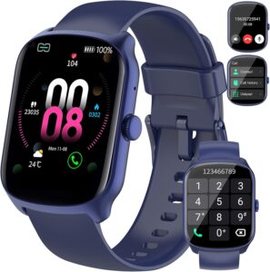 1.95" Curved Fitness Watch, HR/Sleep, 112 Modes, IP68, Android/iOS