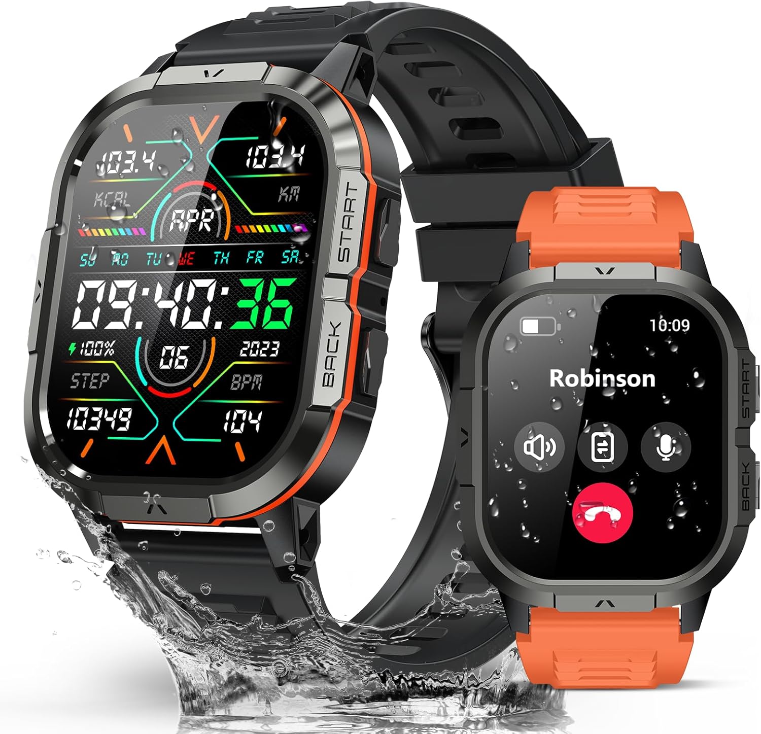 Men's 2.06" AMOLED Smartwatch