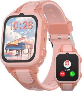 Kids Smartwatch with GPS Tracker & Waterproof