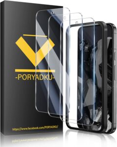 Pixel 9/9 Pro Tempered Glass Screen Protector with Ultrasonic Support