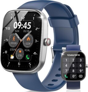 Smartwatch with Call, Heart Rate, IP68, Navy