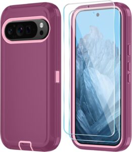 Shockproof Pixel 10 Case w/ Screen Protector