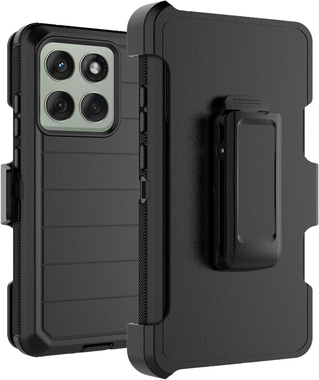 Takfox Moto Edge 5G 2025 Rugged Case & Holster