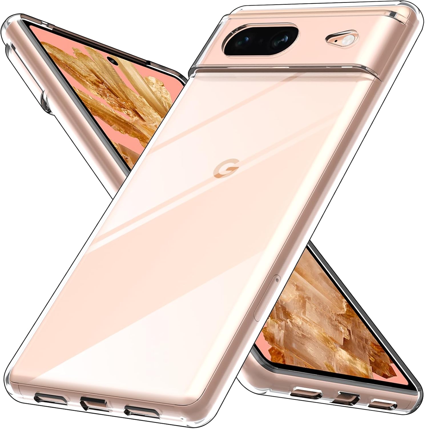 Google Pixel 8 Clear Slim Protective Case