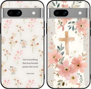 Floral Pixel 7A Case for Women