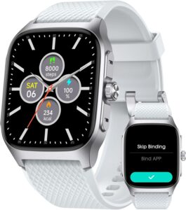 EURANS Men's Smartwatch: Bluetooth Calling, 14-Day Battery, 1.85" AMOLED