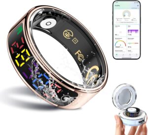 Smart Health Ring, Rose Gold