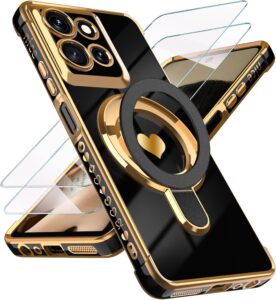 Moto G Power 5G 2025 Kickstand Case (Black)