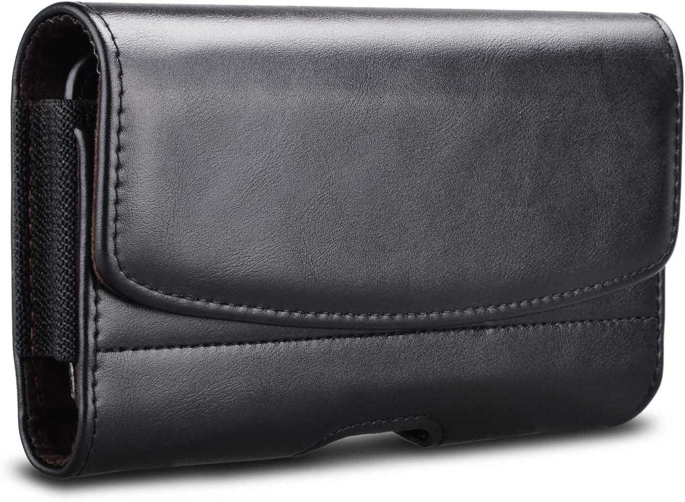 Moto G PU Leather Holster with Belt Clip, Black