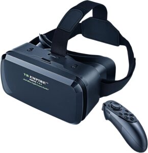 VR Headset for iOS/Android Phones 4.7-7.3" with Controller (BR95)