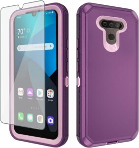 Asuwish Case for LG Premier Pro Plus Purple