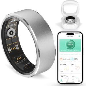 Smart Fitness Ring Health Tracker No Subscription