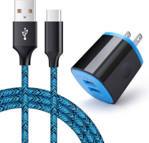 AndHot 2-Port USB-C Fast Charger for Moto