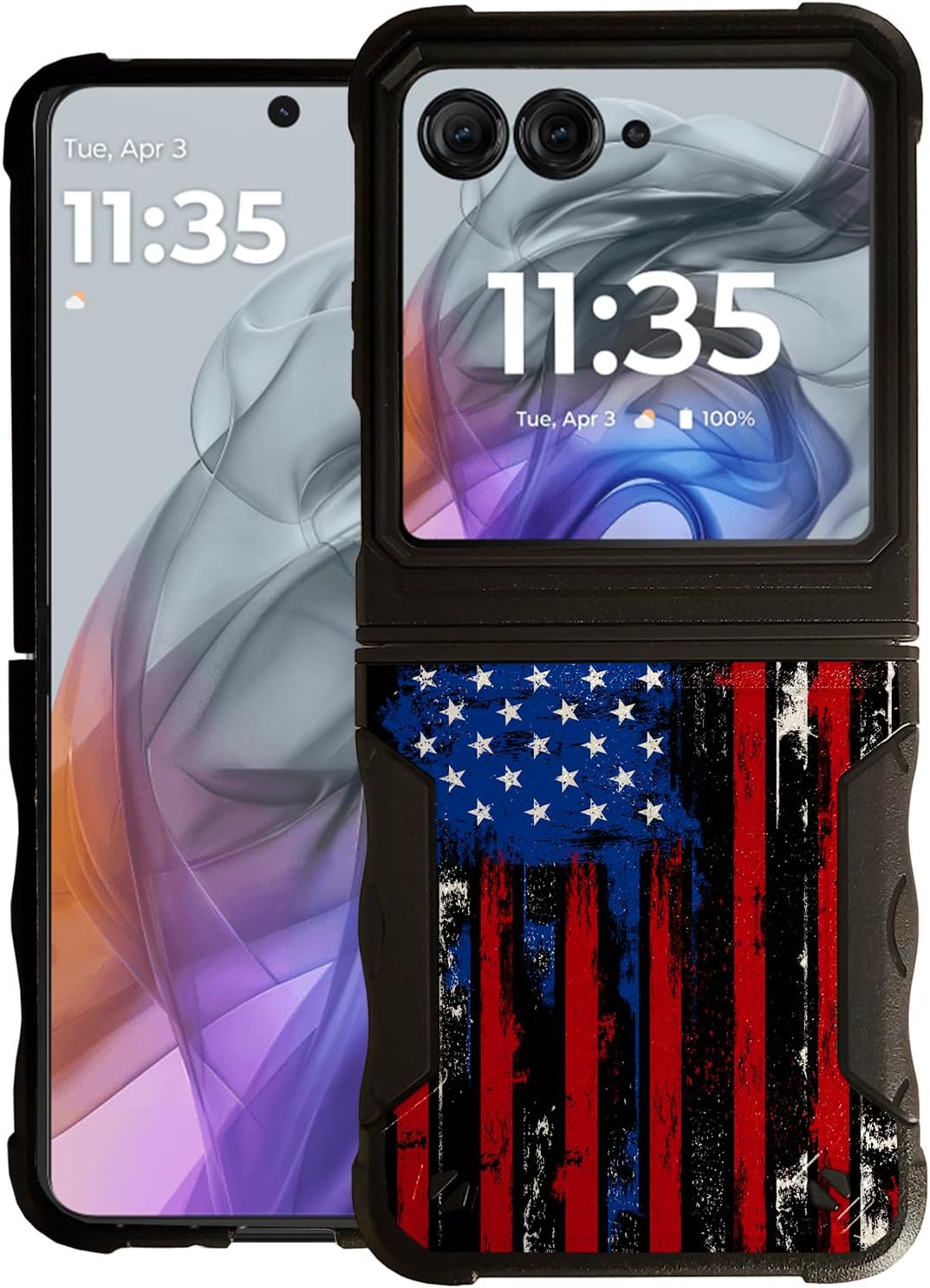 GripArmor Shield for Motorola RAZR 2024 - USA Flag