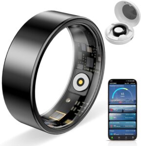 Waterproof Smart Ring: Fitness & Health Tracker
