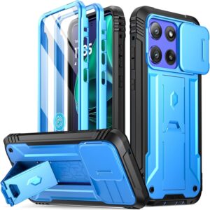 Poetic Revolution Case for Moto G Stylus 5G 2025 w/ Kickstand, Light Blue