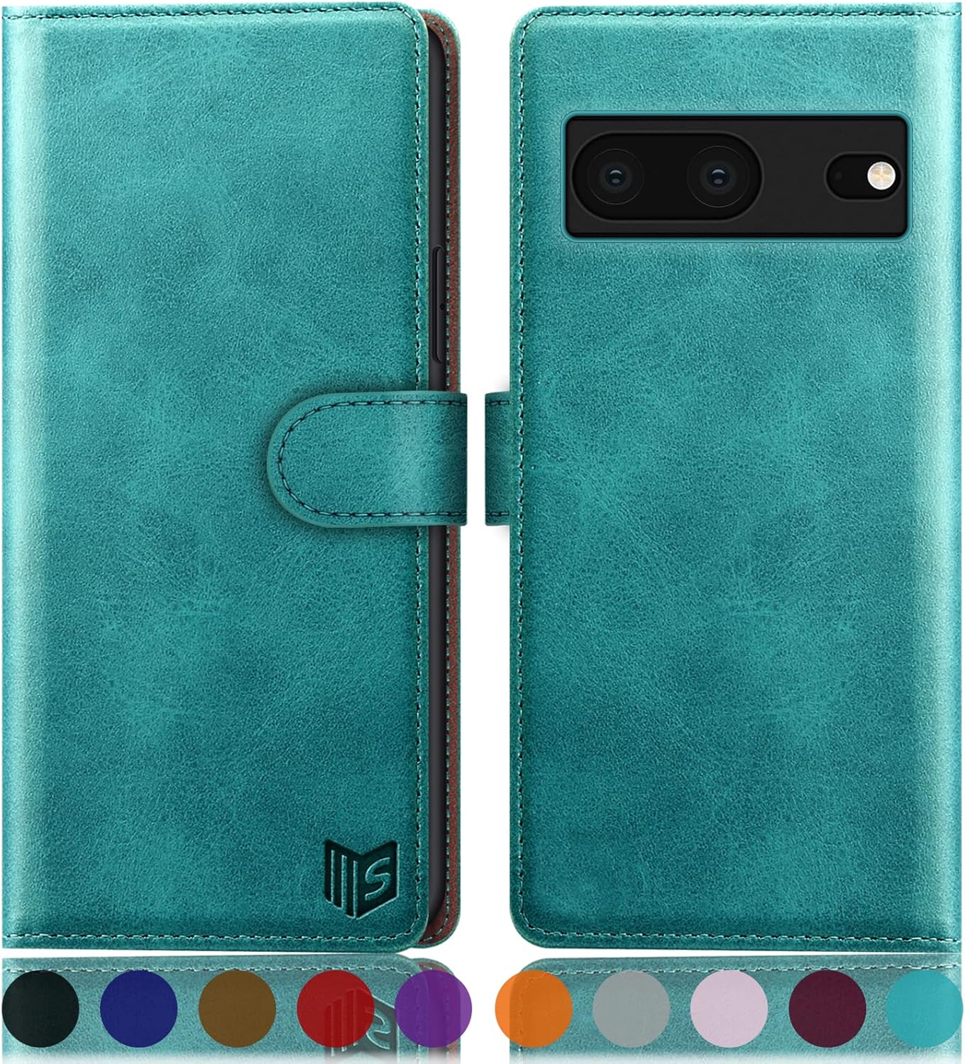 Pixel 7 Wallet Case with RFID Blocking & Card Holder