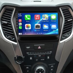 9" Hyundai Santa Fe IX45 2013-2017 Wireless CarPlay Android Auto