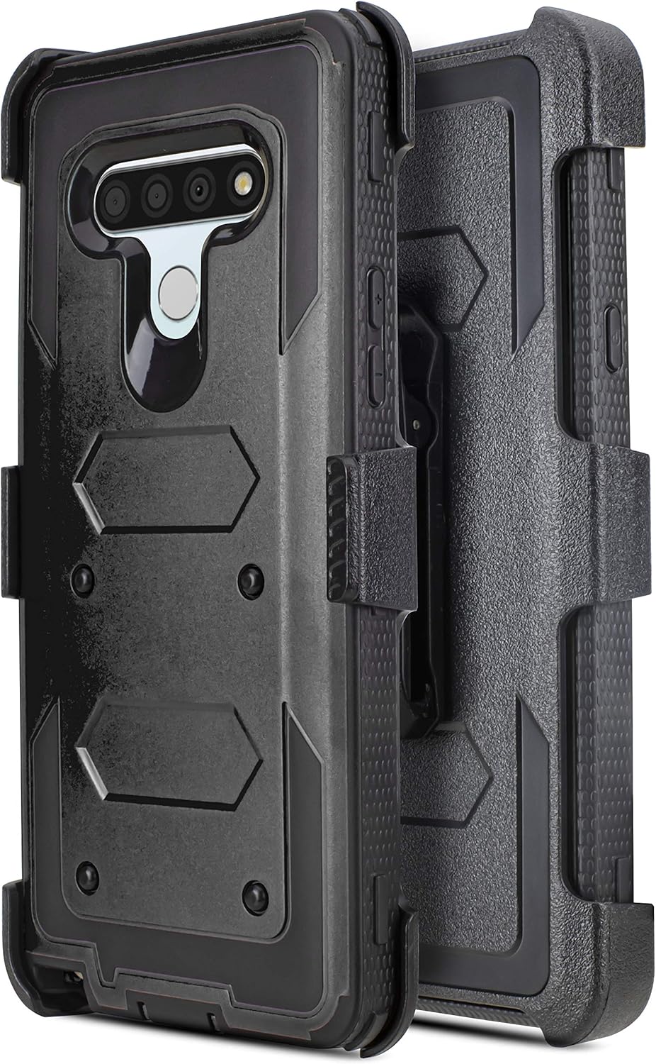 Heavy Duty Armor Case for LG Stylo 6 w/Belt Clip