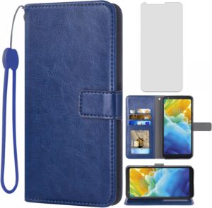 LG Stylo 4 Wallet Case - Blue