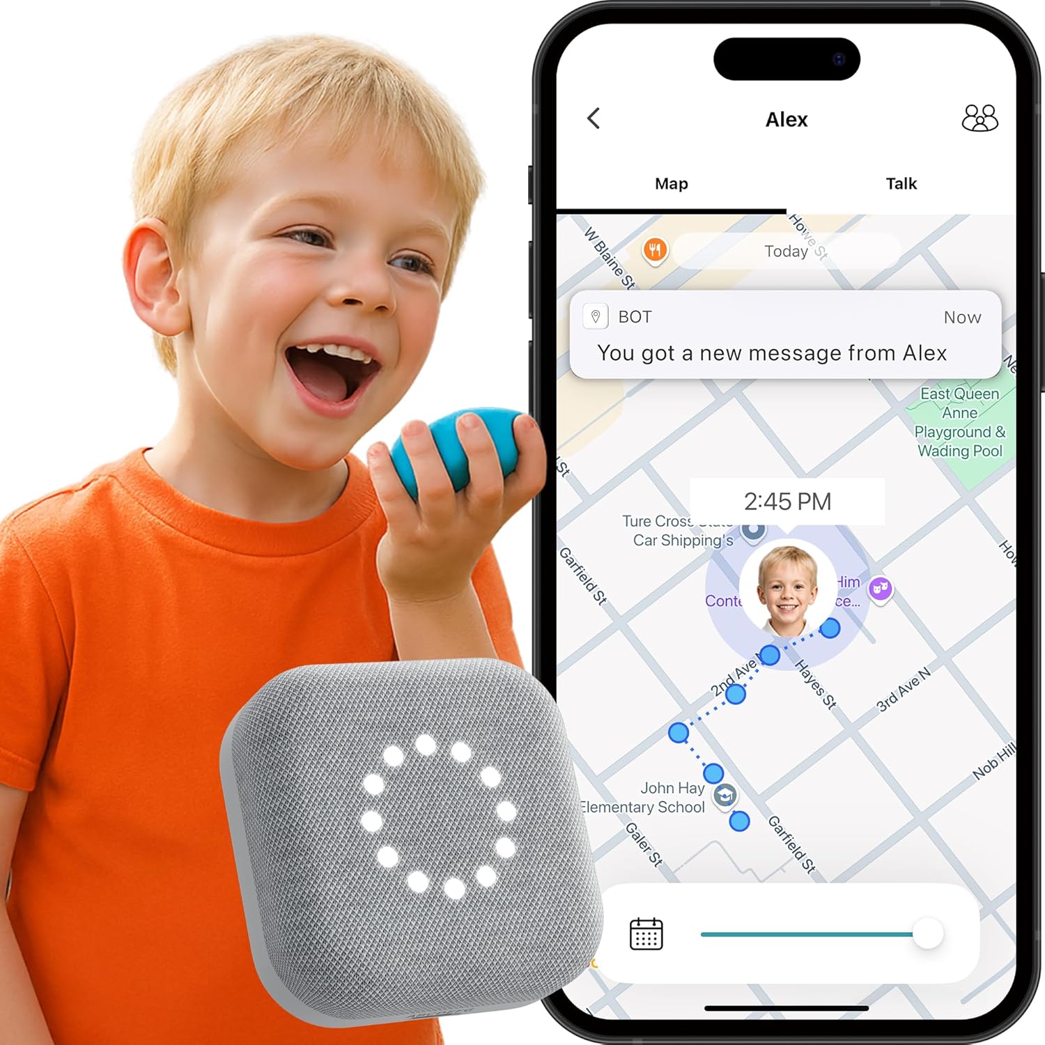 AI-Powered GPS Tracker for Kids