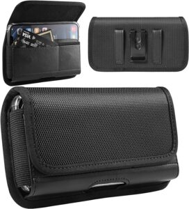 Universal Nylon Phone Holster with Belt Clip