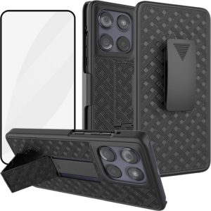 Motorola Moto G Stylus 2025 Belt Clip Holster Case