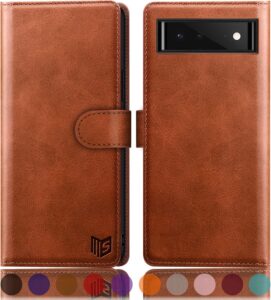 Google Pixel 6A RFID Wallet Case