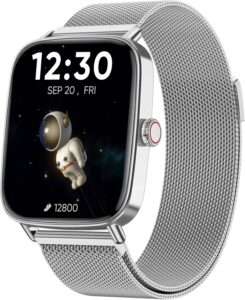 Fitpolo 1.85" Smartwatch: Call, Health Monitor, Android iPhone