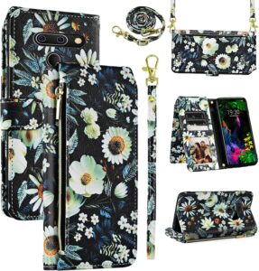Floral Wallet Case for LG G8 ThinQ