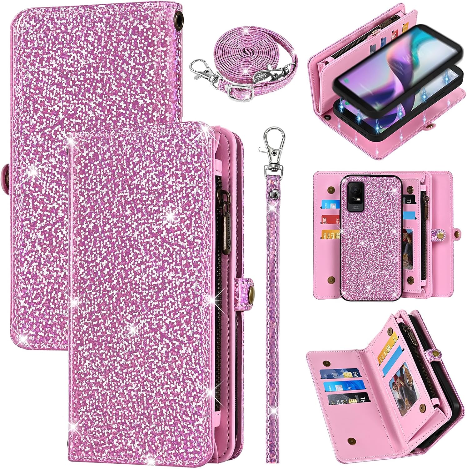 Metro TCL Ion Pink Magnetic Case