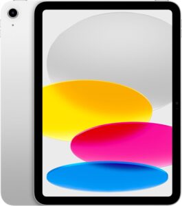 Apple iPad 11-inch: A16 chip, 11-inch Model, Liquid Retina Display, 256GB, Wi-Fi 6, 12MP Front/12MP Back Camera, Touch ID, All-Day Battery Life  Silver