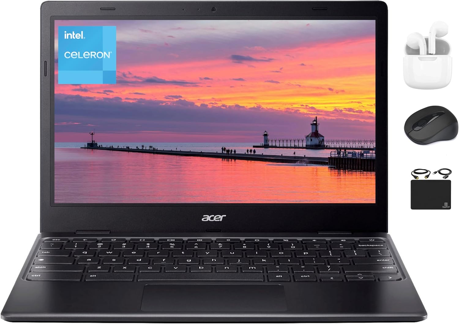 Acer Chromebook 311 2025 Flagship Slim Light Laptop with 11.6" HD Display, Intel N4500 Processor, 4GB RAM, 64GB eMMC, Wi
