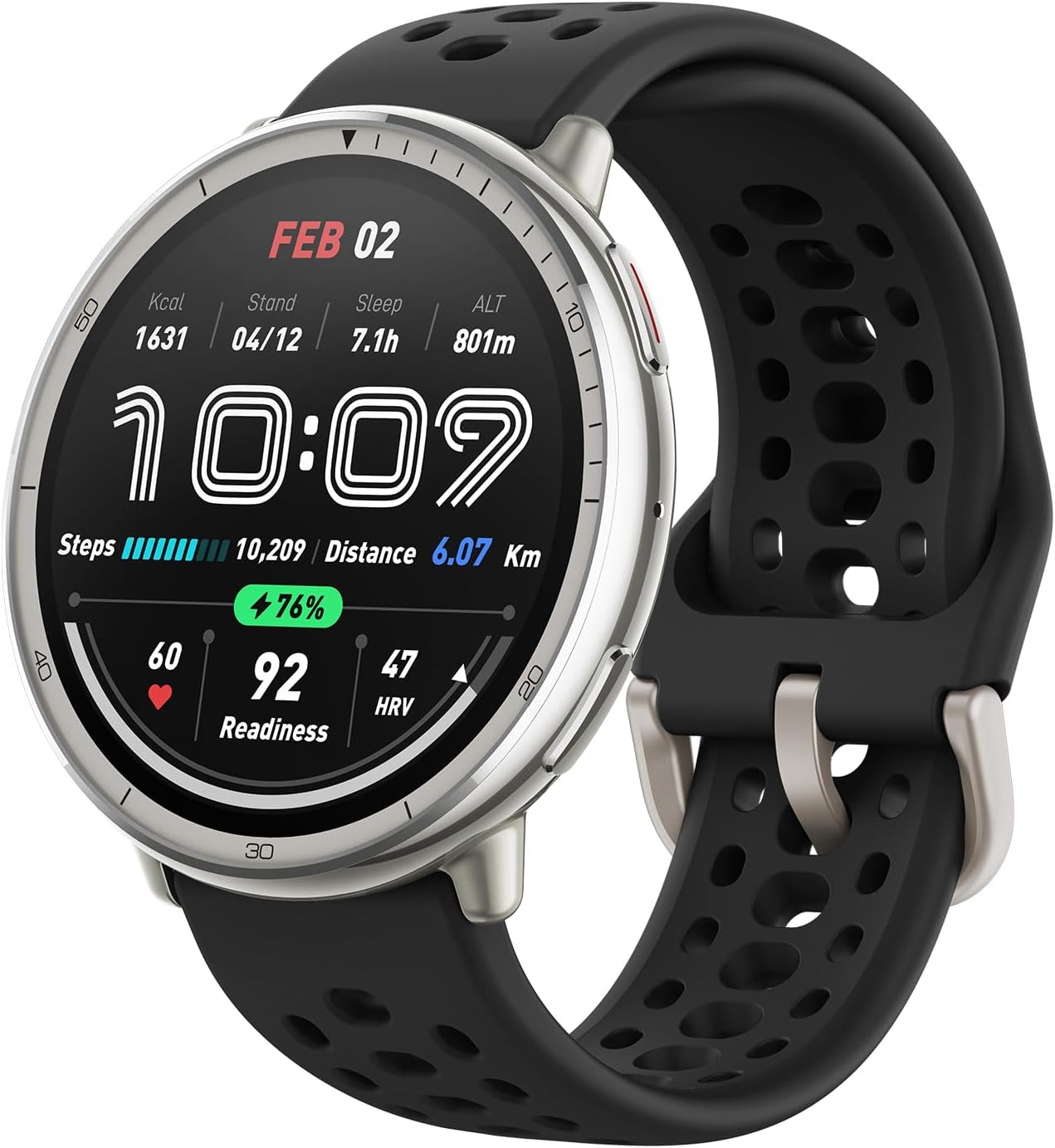 Amazfit Active 2 GPS Fitness Watch (Renewed)