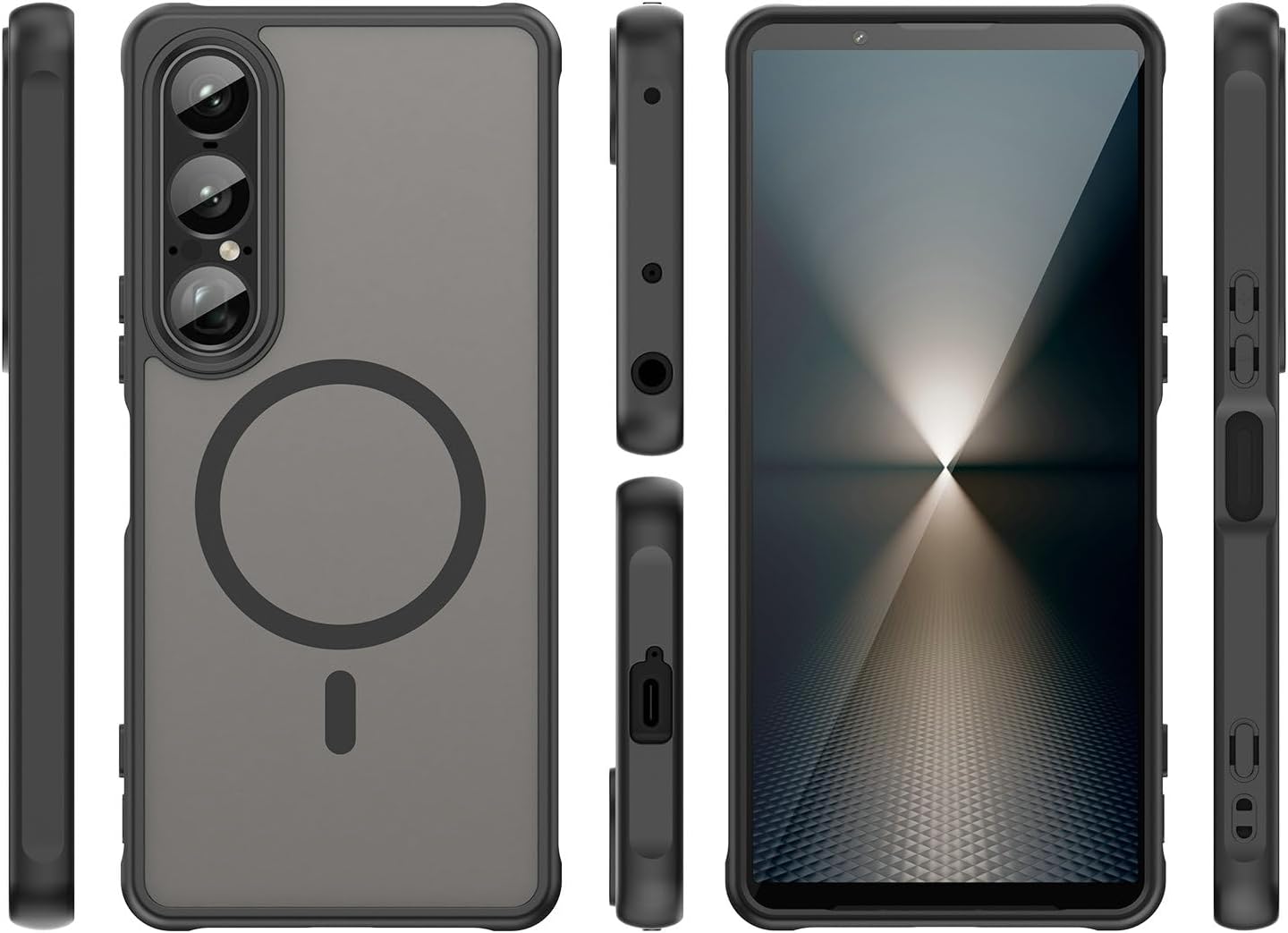 Sony Xperia 1 VII Protective Case with MagSafe Compatibility, Anti-Fall for 2025 XQ