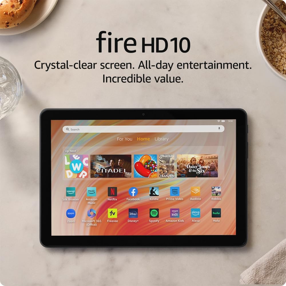 Amazon Fire HD 10 Tablet for Relaxation