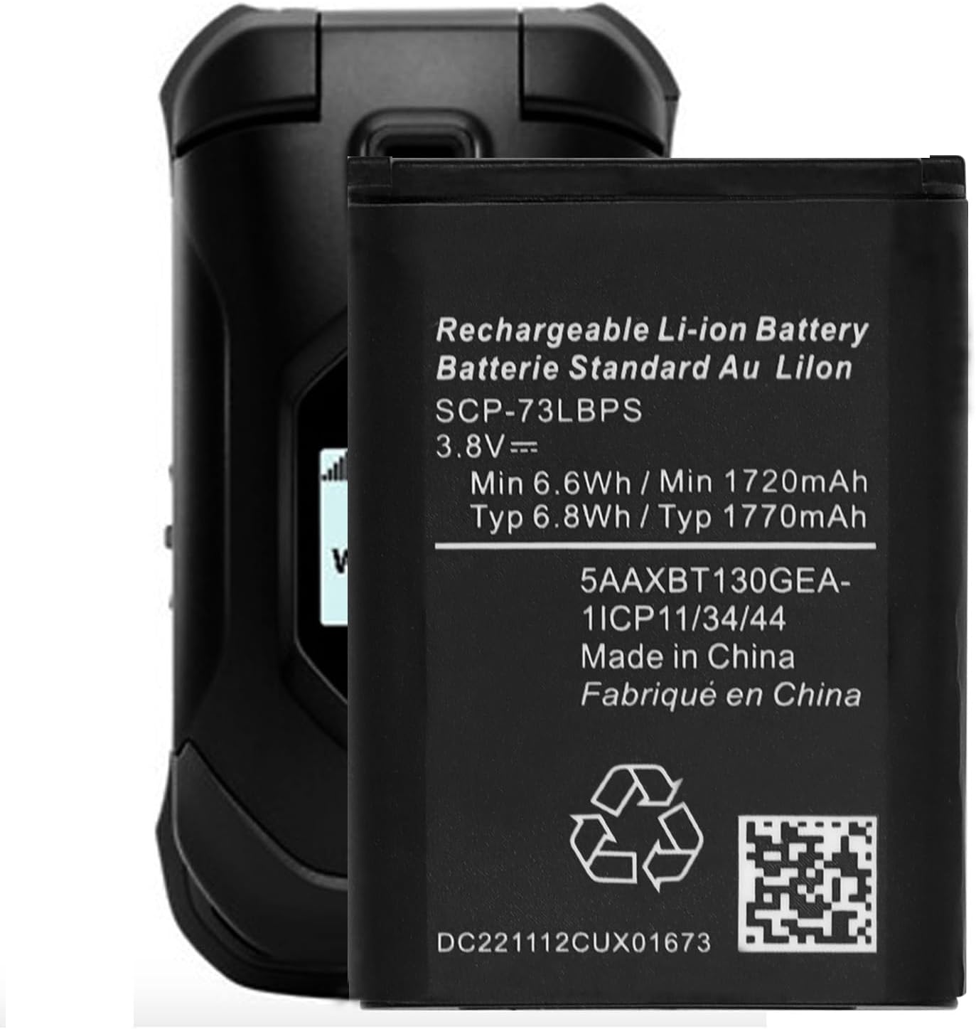 SCP-73LBPS Replacement Battery for AT&T Kyocera DuraXE Epic E4830 & T