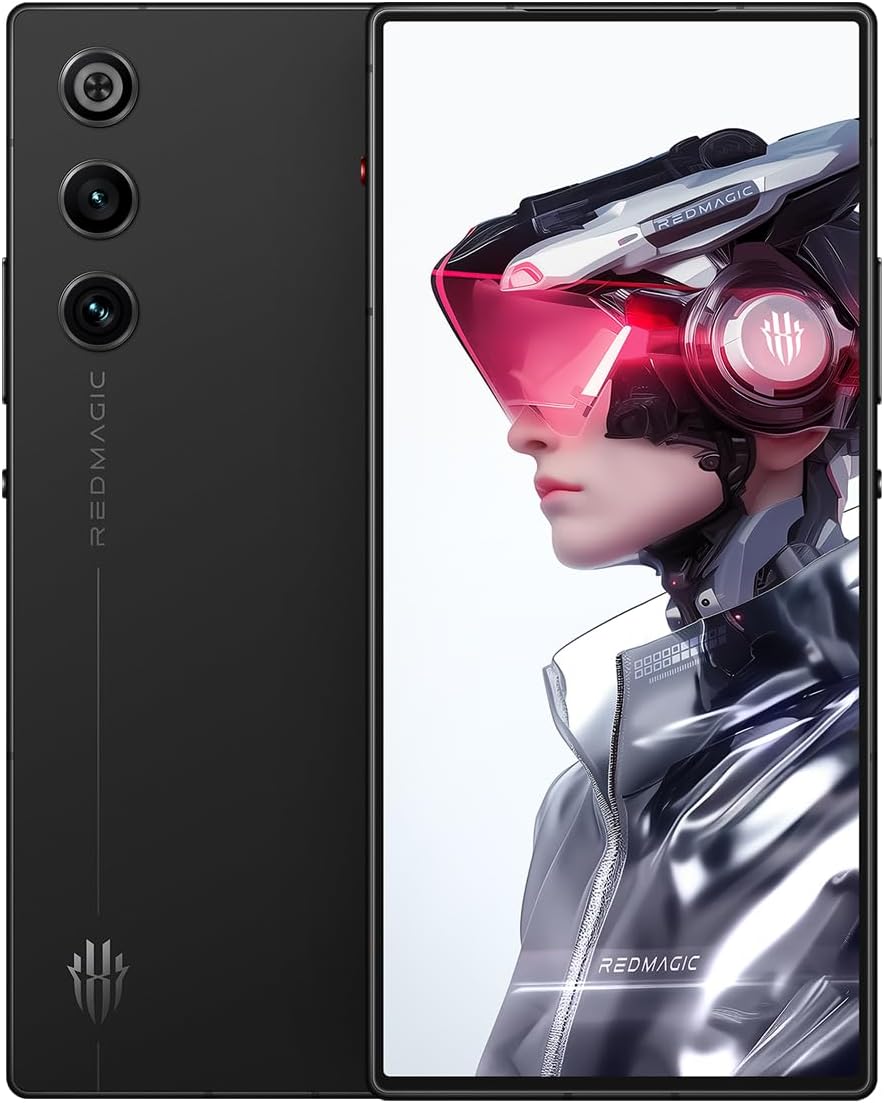 REDMAGIC 10 Air 5G Gaming Phone, 120Hz 6.8" FHD+, Under Display Camera, 5860mAh, 16+512GB, 80W Charger, Dual-Sim Unlocked