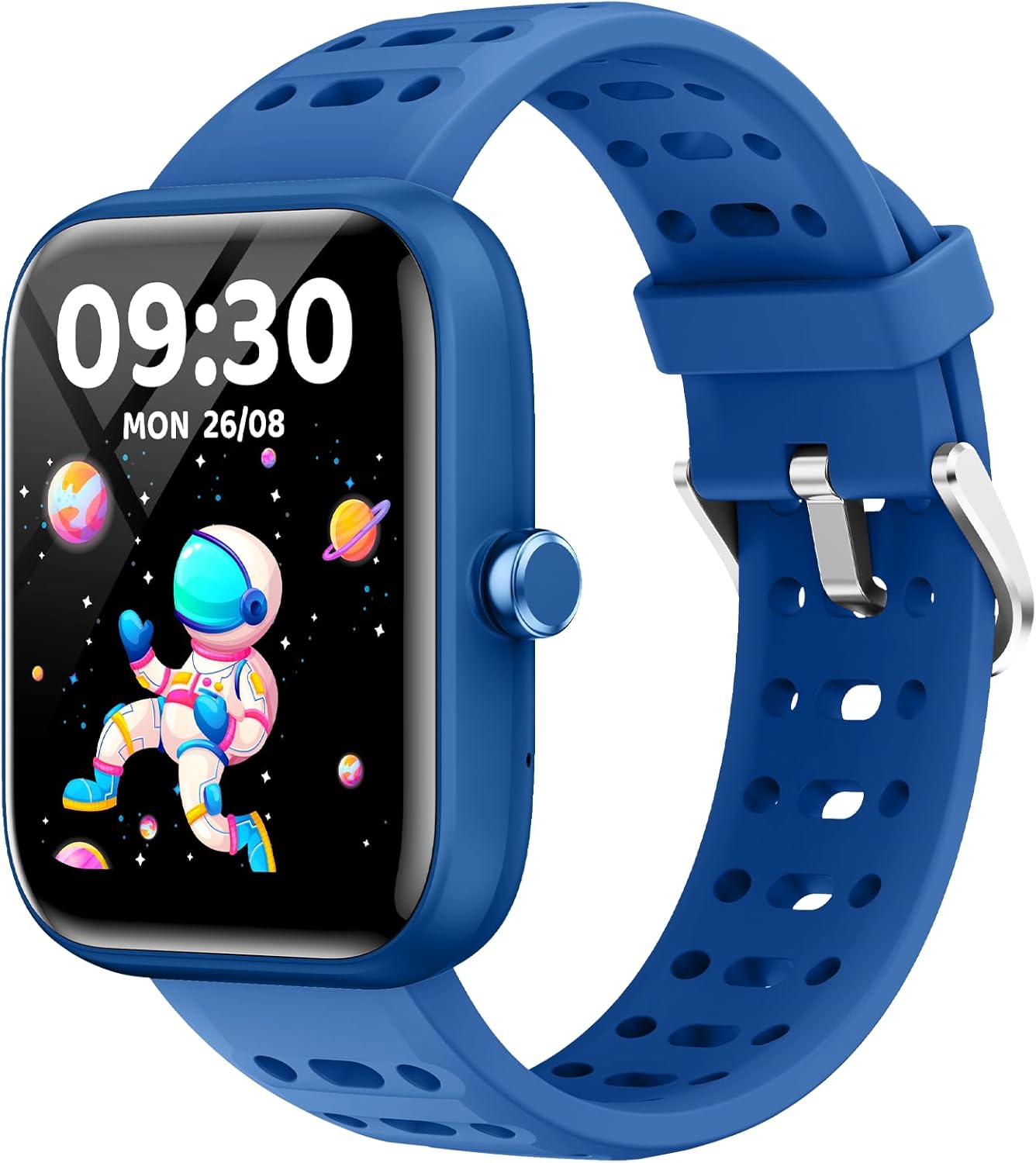 ENOMIR 2025 Kids Smart Watch - No App Needed Fitness Tracker with Sleep Monitor, Heart Rate, Step Counter, IP68 Waterproof, and Puzzle Games for Ages 5