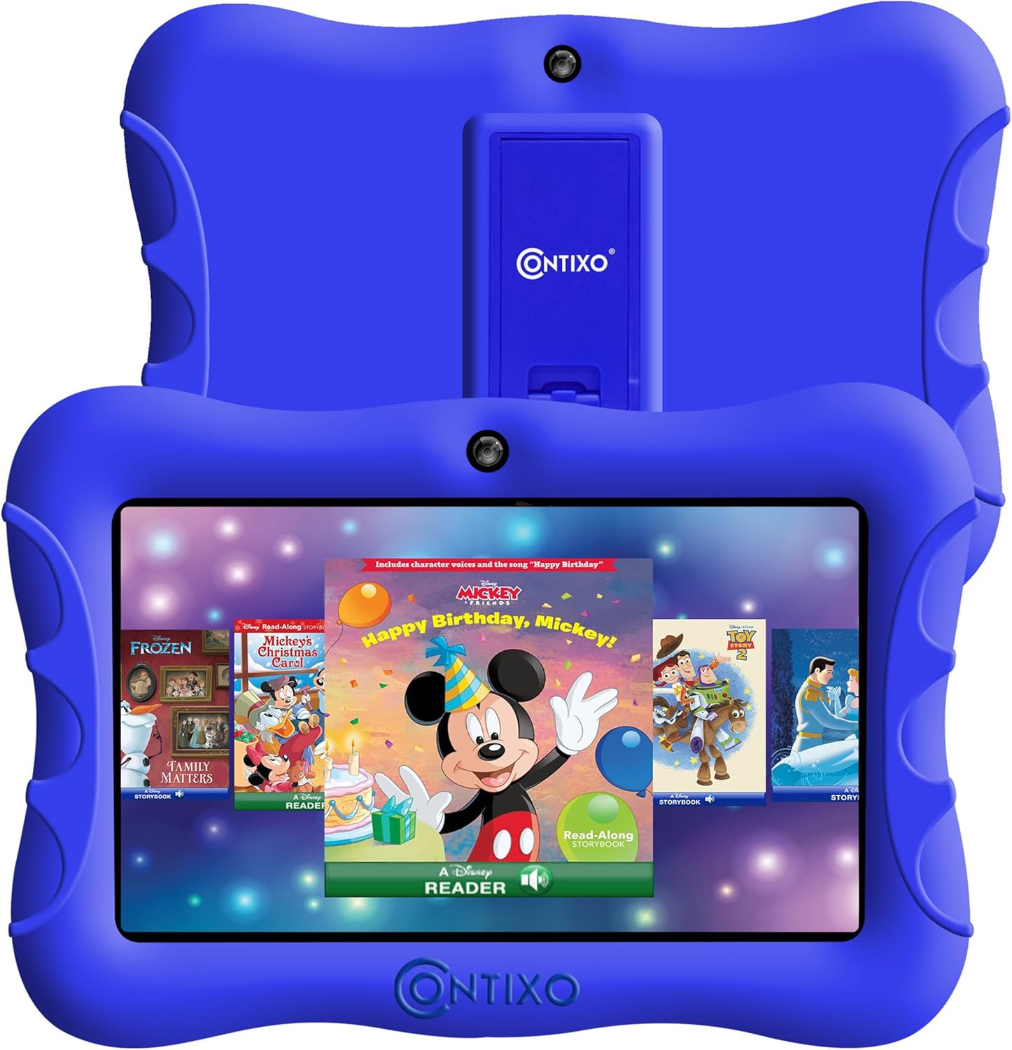 Contixo 7-Inch Android Learning Tablet with 50+ Disney Storybooks, 32GB, Parental Controls, Kid-Proof Case & Kickstand for Kids Ages 3