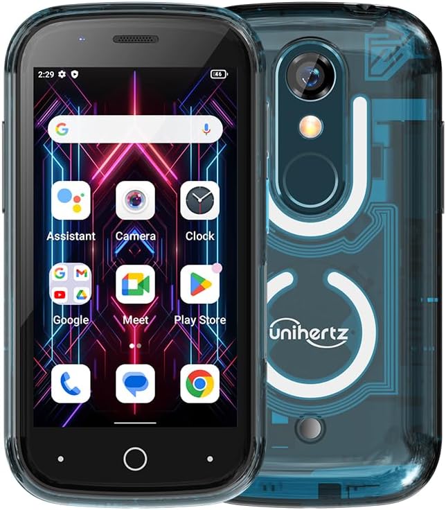 Unihertz Jelly Star: Tiny Android 13 Phone with Transparent Design & 4G