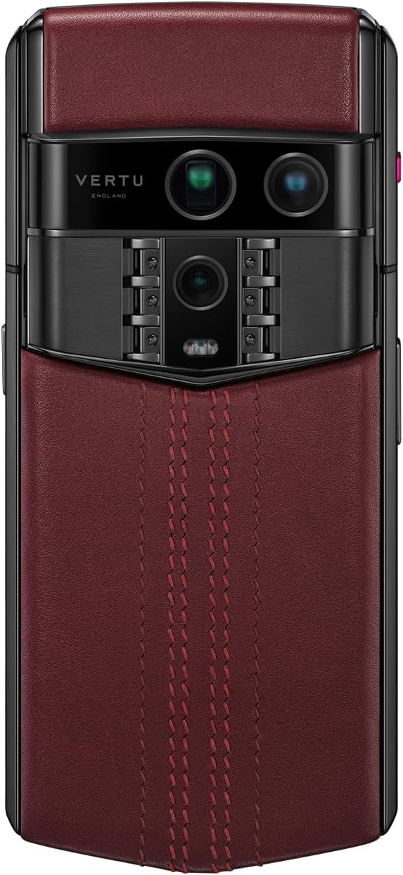 VERTU Agent Q Calfskin Luxury AI Smartphone: Snapdragon 8 Elite, 50MP Camera, 16GB+1TB, Satellite Communication