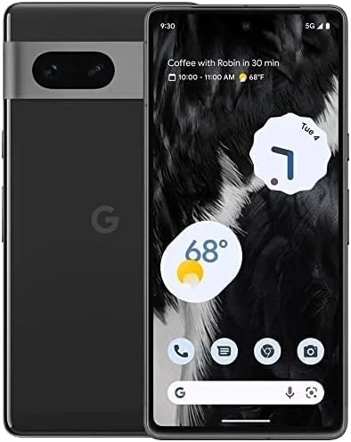 Google Pixel 7 5G Unlocked Smartphone, 128GB Obsidian