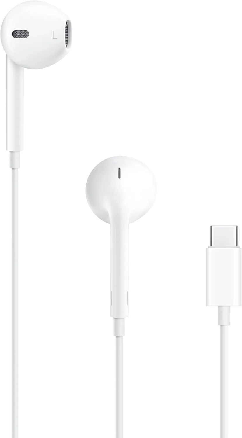 Apple EarPods with USB-C Plug - Wired Headphones with Built