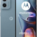 Motorola Moto E15 64GB Unlocked Smartphone (Blue) - 4G LTE for T-Mobile, Mint, Metro & Tello