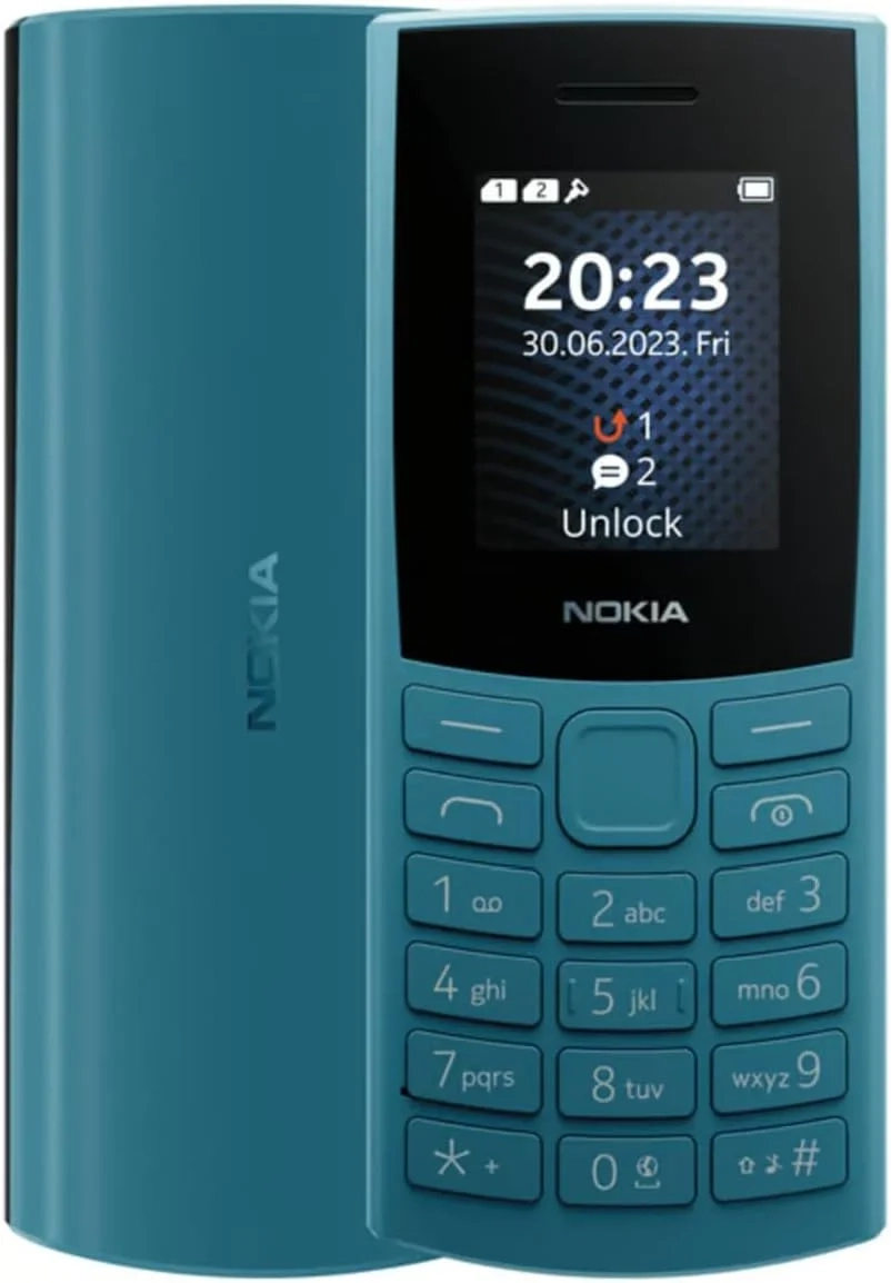 Nokia 105 4G Unlocked Mobile Phone, Dual SIM with Volte Support