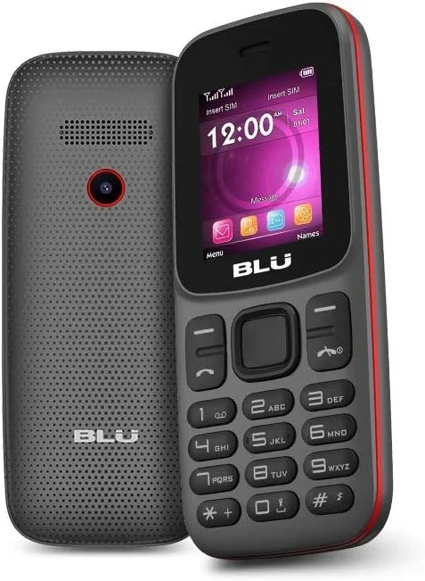 BLU Z5 Unlocked Cell Phone | 2G GSM Dual SIM with 1.8" Display, VGA Camera, and 32MB Storage