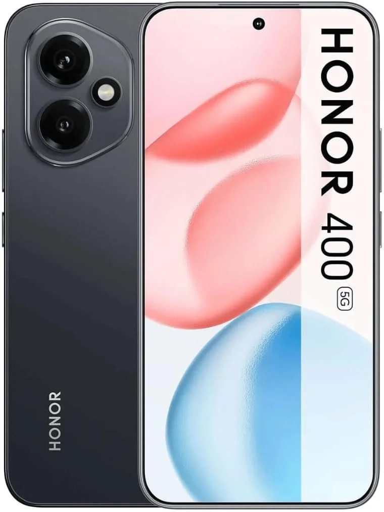 HONOR 400 5G Unlocked Smartphone, 512GB 12GB RAM, Dual SIM GSM Factory Unlocked (International Version, Midnight Black)