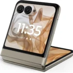 Motorola razr 2024 Unlocked Smartphone with 50MP Camera, 8GB RAM 256GB Storage in Beach Sand