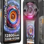 Ulefone Armor 30 Pro 5G Rugged Smartphone with 12800mAh Battery, 6.95" 120Hz Dual Screen, 512GB Storage, 66W Fast Charging, and 50MP Quad Camera